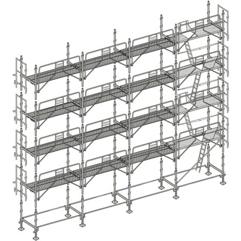 Échafaudage Altrad Façadier 130 m²
