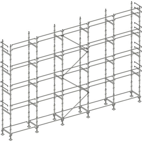 Échafaudage Altrad Façadier 160 m²