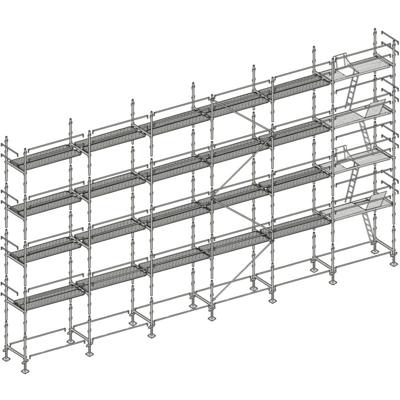 Chafaudage Altrad Façadier 190 m²