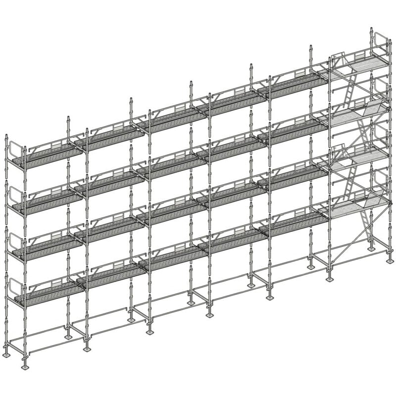 Chafaudage Altrad Façadier 190 m²