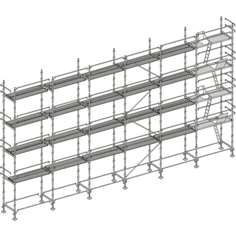 Échafaudage Altrad Façadier 190 m²