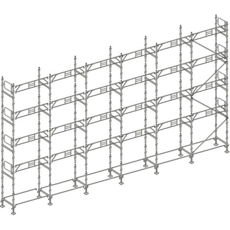 Échafaudage Altrad Façadier 190 m²
