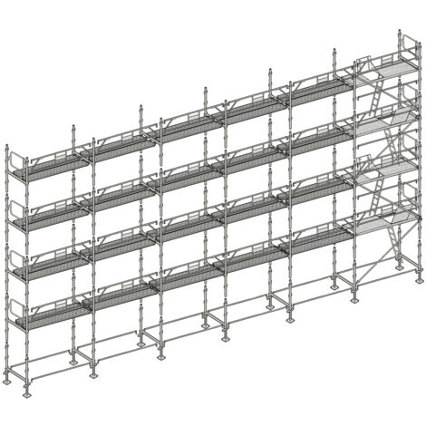 Échafaudage Altrad Façadier 190 m²
