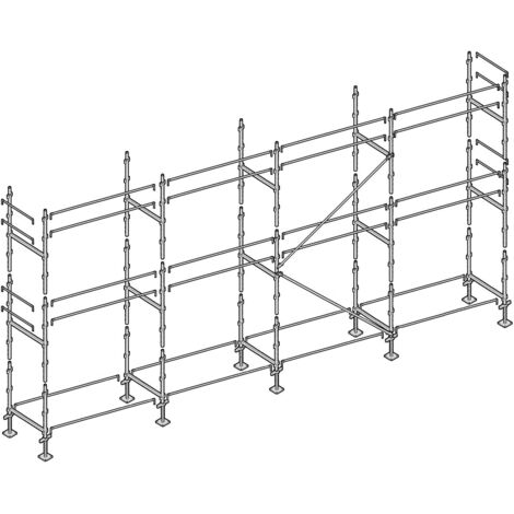 Échafaudage Altrad Façadier 78 m²