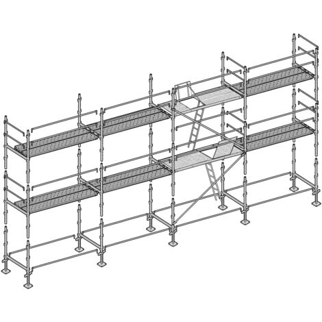Échafaudage Altrad Façadier 78 m²