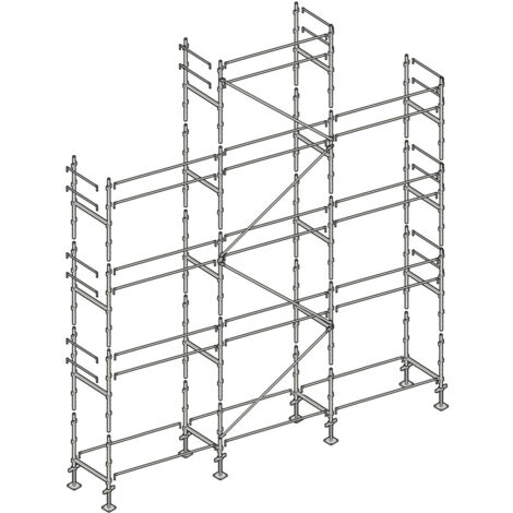 Échafaudage Altrad Façadier 88 m²