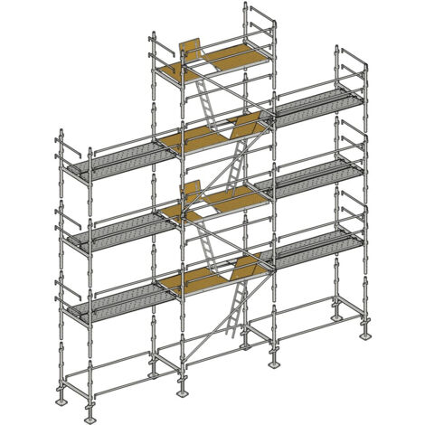 Échafaudage Altrad Façadier 88 m²