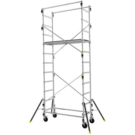 ECHAFAUDAGE CENTAURE QUAD'UP EVOLUTION HAUTEUR DE TRAVAIL 4M70 - 347703 - -