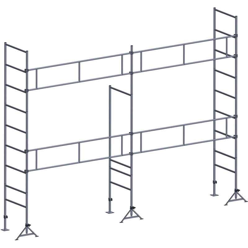 Echafaudage ES49 maçon 35 m² structure Garde-corps