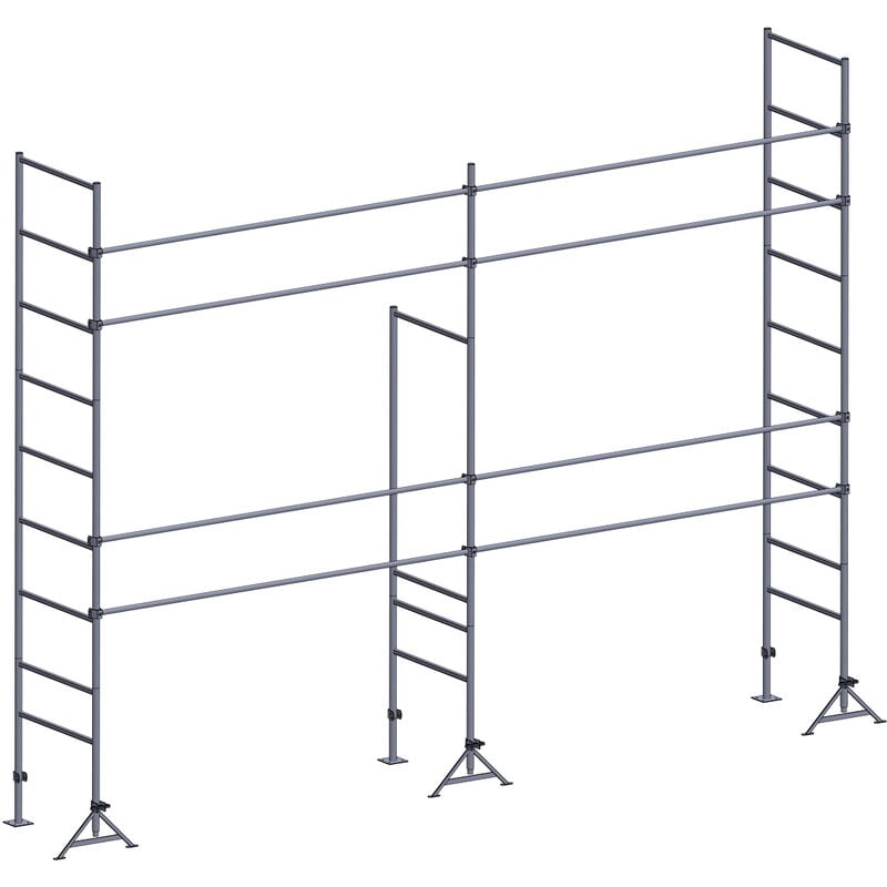 Echafaudage ES49 maçon 35 m² structure Lisses