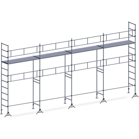 Echafaudage ES49 maçon 78 m² Garde-corps 1 niveau plancher