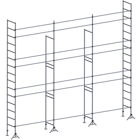 Echafaudage ES49 maçon 80 m² Lisses structure