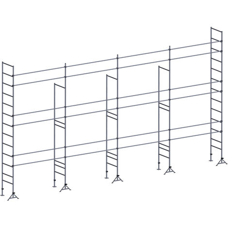Echafaudage ES49 maçon 91 m² Lisses Structure