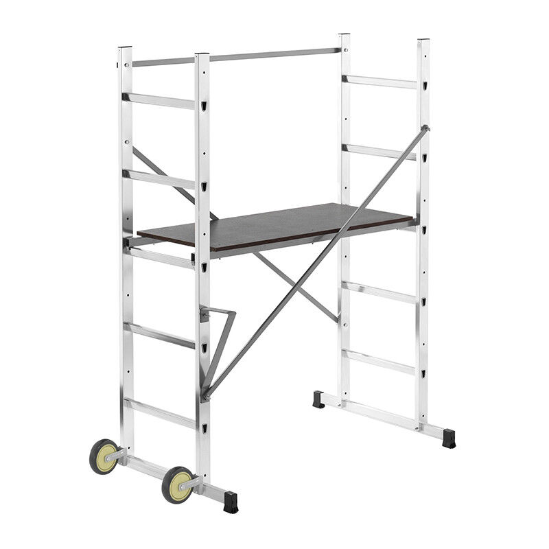 Echafaudage 2x5 Haut. travail 3 m - HobbyStep H3 - Hailo