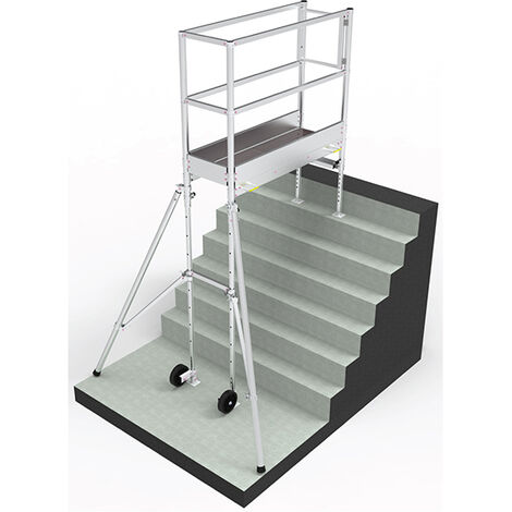 Echafaudage pour escalier - Hauteur max. de travail 3.00m - PFEC