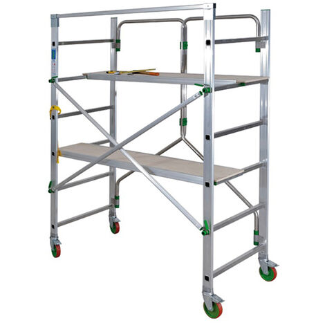 Échafaudage pro TopAlu 2m80
