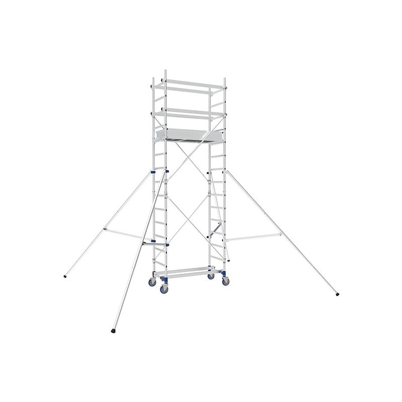 Tubesca Comabi - Echafaudage roulant 1 plateau - Hauteur travail max. 4.85m - 26402430