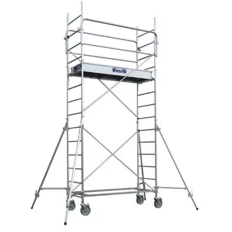 Duarib - Echafaudage roulant acier ac 200 4,90 mètres