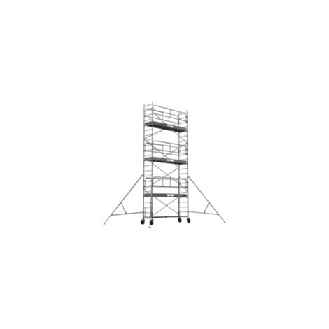 Echafaudage roulant acier GENERIS 950 Hauteur Travail 10.80 m Tubesca Comabi