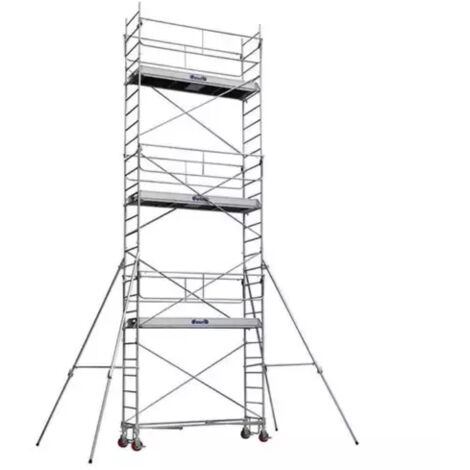 Echafaudage roulant acier ROLLSTAR 254 9,10 mètres