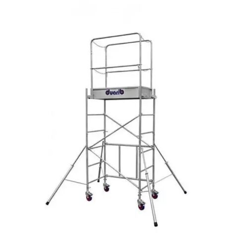 Echafaudage roulant acier Rolly mini 3,80 mètres