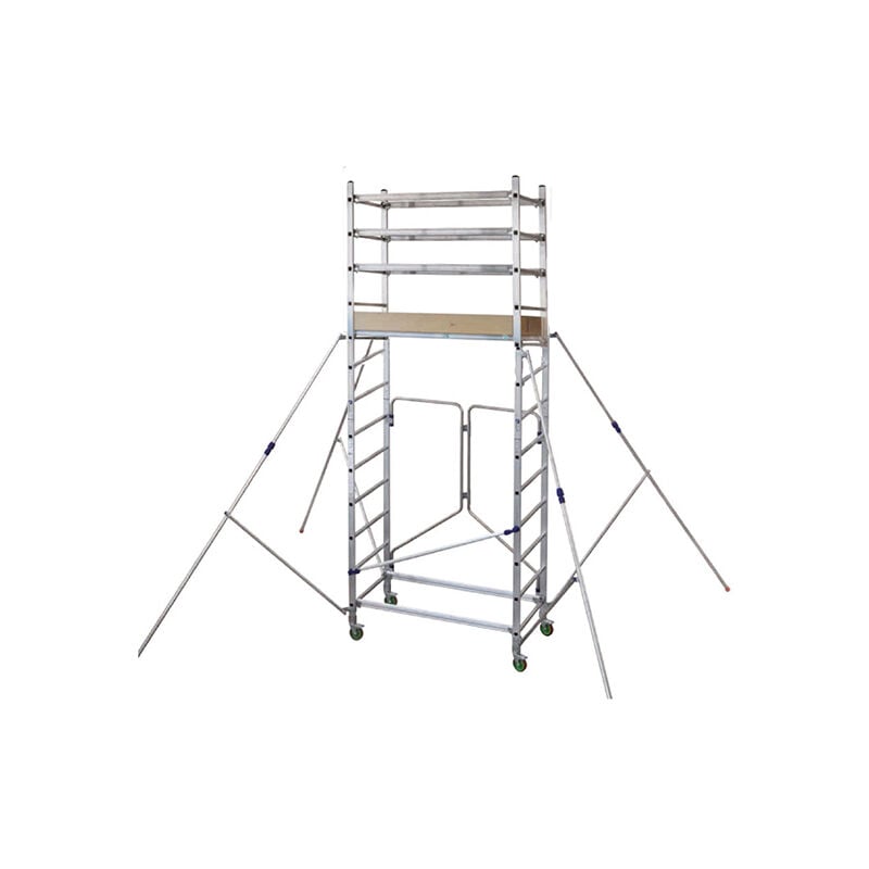 Matisère - Echafaudage base pliante Haut. travail max 4.80m - AL410/P