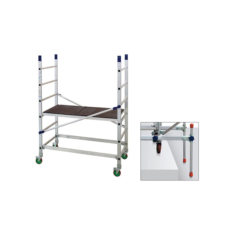 Matisère - Echafaudage avec kit dénivelé - Hauteur travail max 3.00m - AL205/ALT-LIV