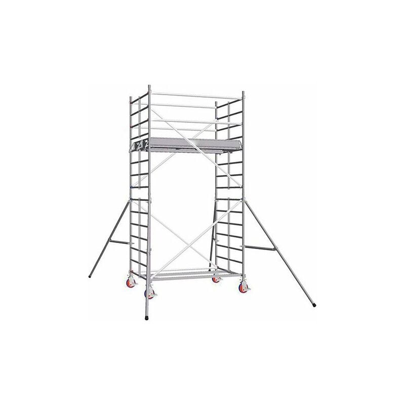 Matisère - Echafaudage roulant alu - hauteur de travail max 3.90m - 7220020