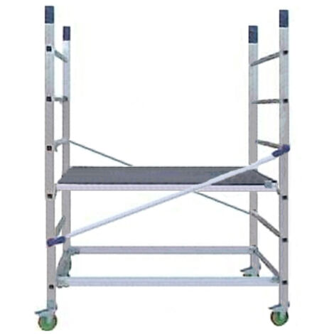 Échafaudage roulant aluminium Supremalu 3m