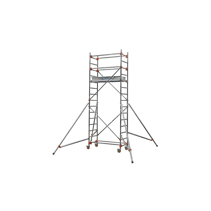 Echafaudage roulant - Hauteur de travail maximale 3.80m - 613112