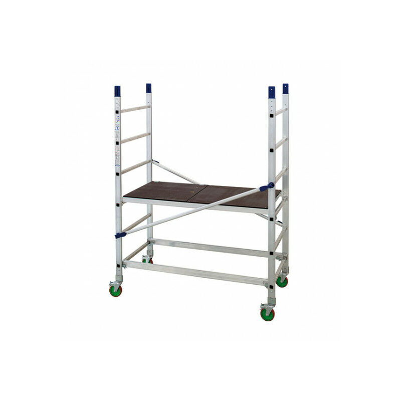 Echafaudage roulant alu Facal embase roulante hauteur de travail max 3 m - ALTO3