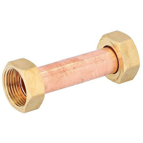 échangeur à plaque mitigeur tube cuivre avec 2 écrous- tournants pour easyflowFresh1