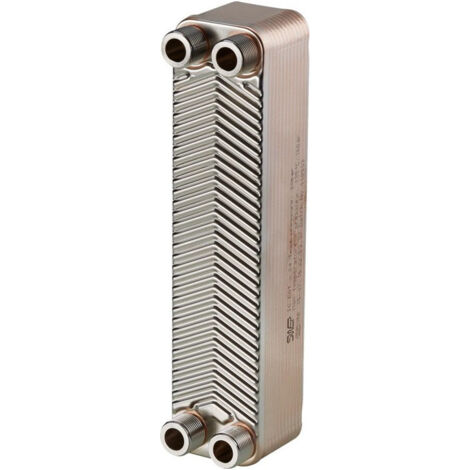 ECHANGEUR A PLAQUES POURREGUDIS W-HTU , 17 l/min, SOUDE Cu