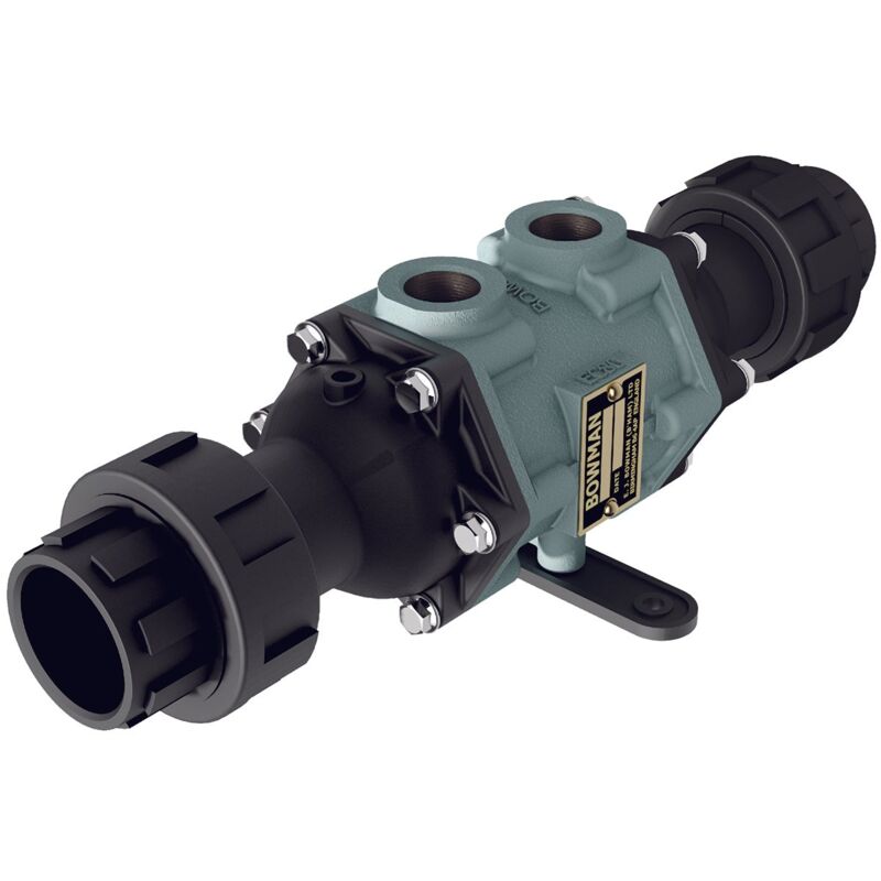 Échangeur de chaleur piscine Bowman 5113-1 Titane - 16 kW – Pour piscine jusqu'à 50 m³ – spécial chaudière 60°C