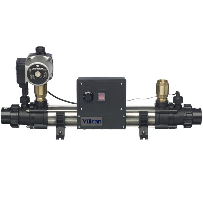 Echangeur de chaleur Vulcan total Titane à contrôle analogique 40kW