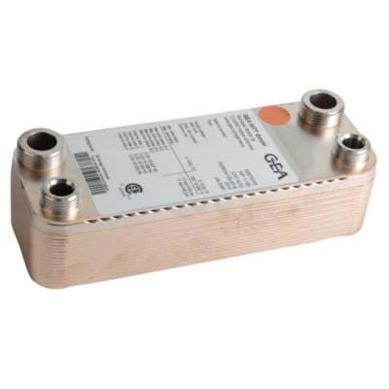 Bosch Echangeur Plaques 28kw Avec Goujon M4 Réf. 87168340540 - vue 2