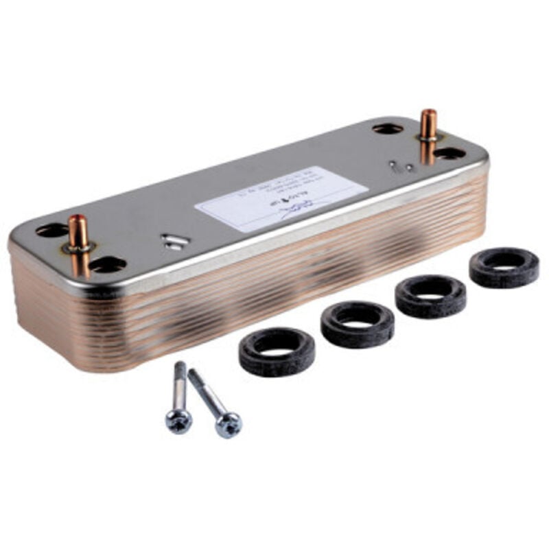 Chaffoteaux - Echangeur sanitaire plaques Sur celtic - elexia - elexia ii - nectra - nectra top - nexia - centora ariston, Ref. 61011164