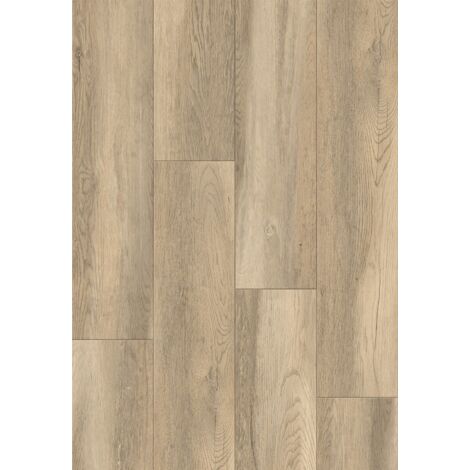 Échantillon de panneau vinyle Mexen Modesto 1240 x 182 mm SPC 6,5 mm, sous-couche IXPE 1,5 mm, 4 V-Fuge, Chêne - F1103-S