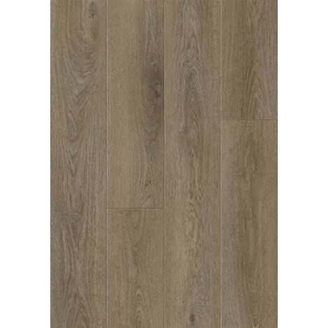 Échantillon de panneaux en vinyle Mexen Oceanside 1240 x 182 mm SPC 6,5 mm, sous-couche IXPE 1,5 mm, 4 V-Fuga, Chêne - F1121-S