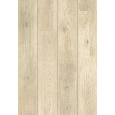 Échantillon de panneaux vinyles Mexen Calera 1240 x 182 mm SPC 6,5 mm, sous-couche IXPE 1,5 mm, 4 V-Fuge, Chêne - F1020-S