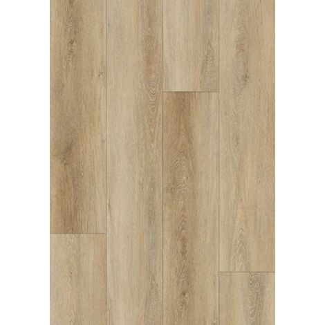 Échantillon de panneaux vinyles Mexen Worcester 1240 x 182 mm SPC 6,5 mm, sous-couche IXPE 1,5 mm, 4 V-Fuge, Chêne - F1117-S