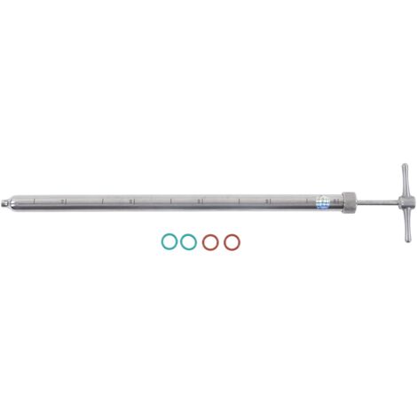 Échantillonneur de liquide en acier inoxydable 304, échelle transparente, facile à nettoyer, sonde d'échantillon de sol pour médicaments et aliments