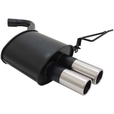 Échappement arrière Novus pour BMW series 3 E90 E91 2007- 2x76mm avec ABE