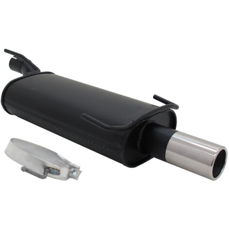 Échappement arrière sport Novus pour Opel Astra F/Opel Kadett E Silencieux 76mm
