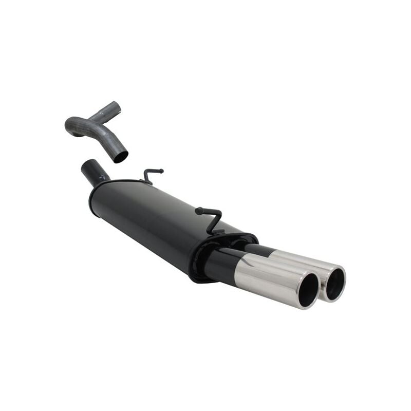 Viking Choice - Echappement sport Seat Ibiza 6L - silencieux sport - Métal noir