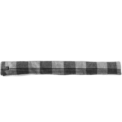 Écharpe chauffante électrique USB pour hommes et femmes, cache-col lavable et réglable, taille unique, noir