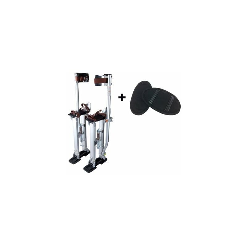 Echasses de plaquiste aluminium 38 à 58 cm