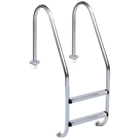 Echelle 2 marches pour piscine enterrée