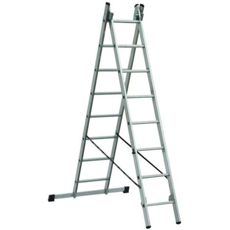 Echelle pour escaliers pour une hauteur atteignable de 3.55m. - 4123/2X8