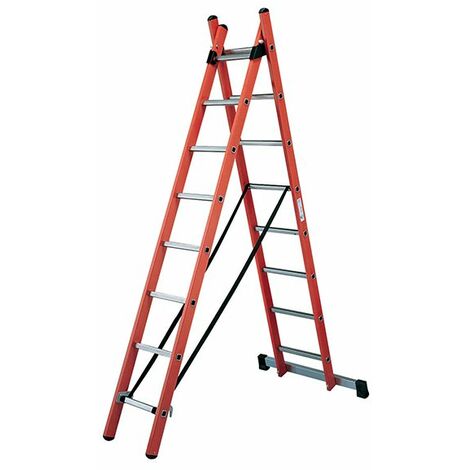Echelle 2x11 barreaux - Hauteur à atteindre 5.17m - 4342111